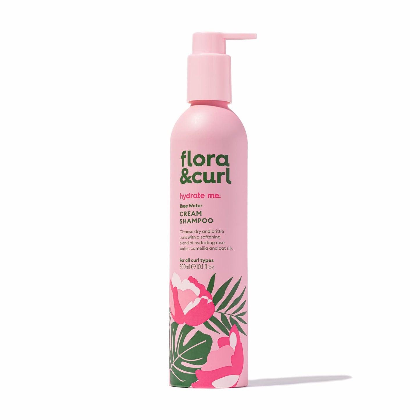 Flora & Curl Rose Water Cream Shampoo