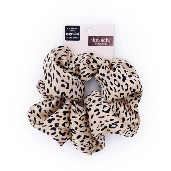 Kitsch Eco-Friendly Brunch Scrunchie - Leopard - Sunshine Curls