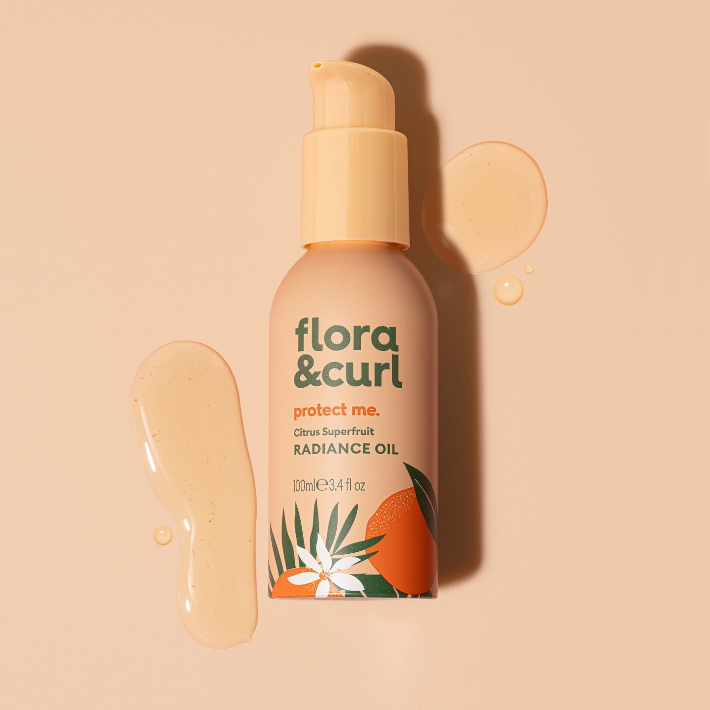 Flora & Curl Citrus Superfruit Radiance Oil