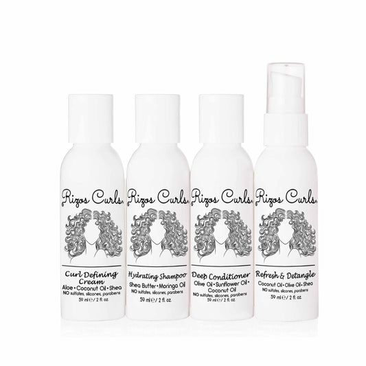 Rizos Curls 4-Step Travel Kit