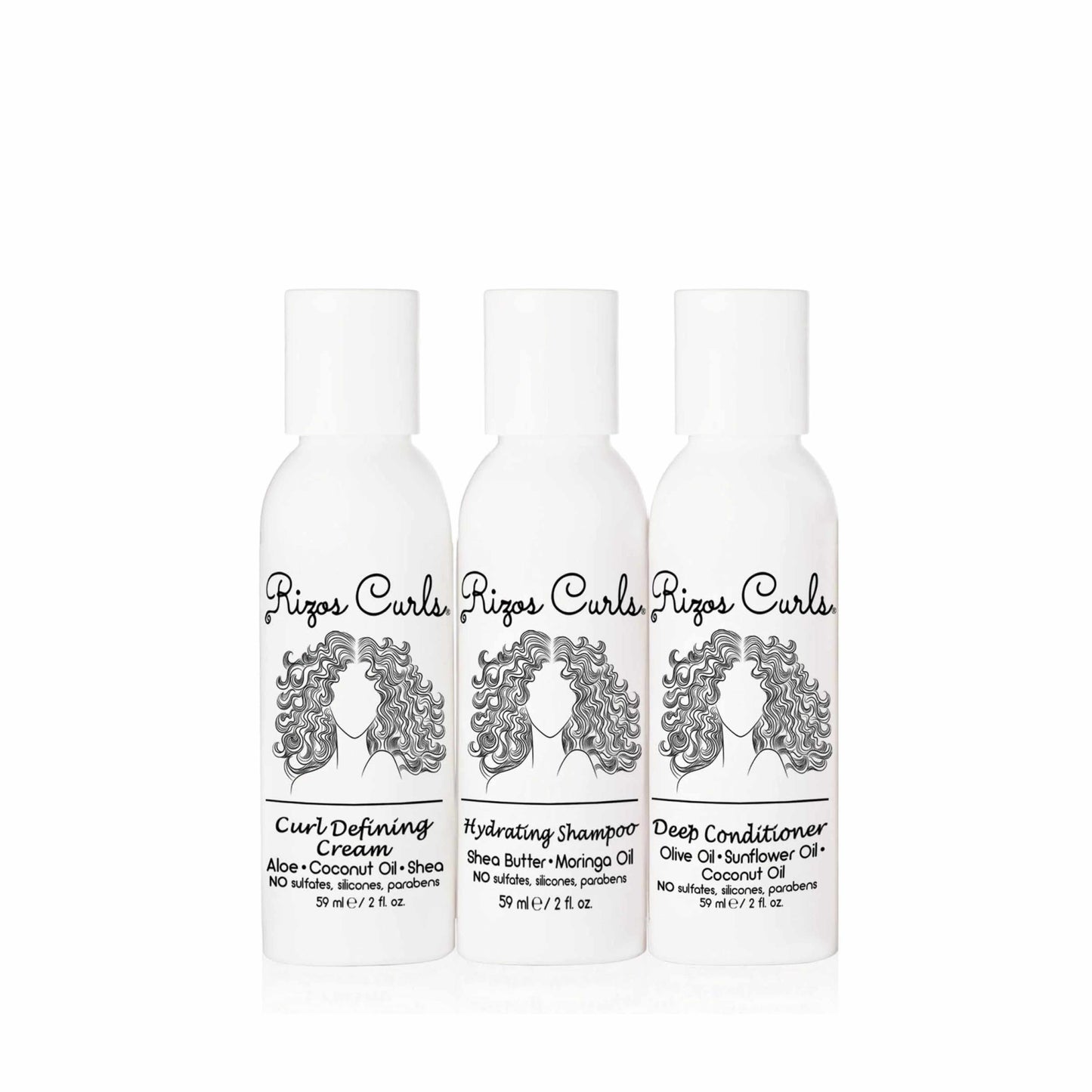 Rizos Curls Travel Kit Trio